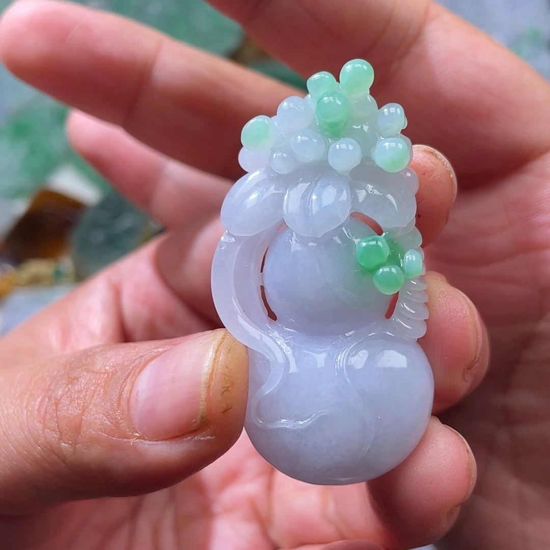 颈饰未镶嵌翡翠翡玉缘翡翠