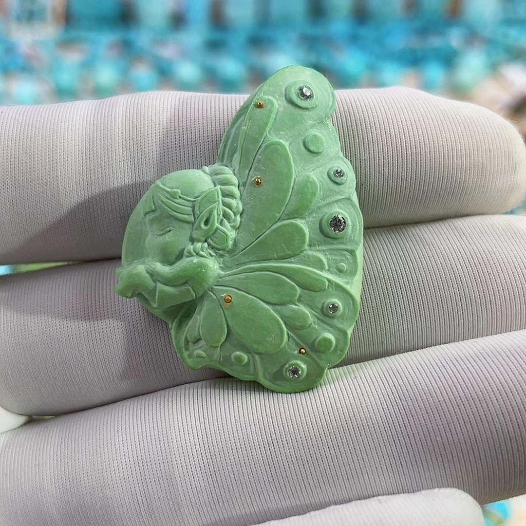 未镶嵌绿松石珠宝奇石