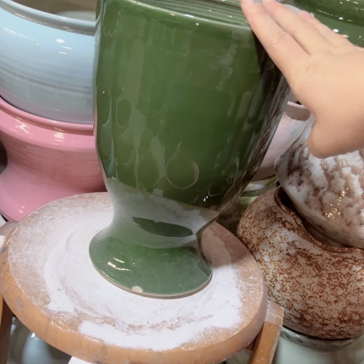 瓷片口18高27瑕景德镇陶瓷