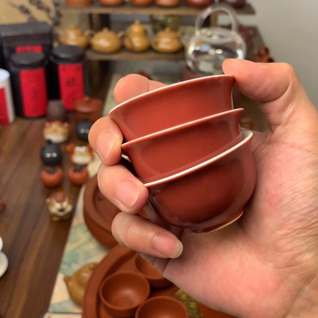 补差价：故宫红大杯3个