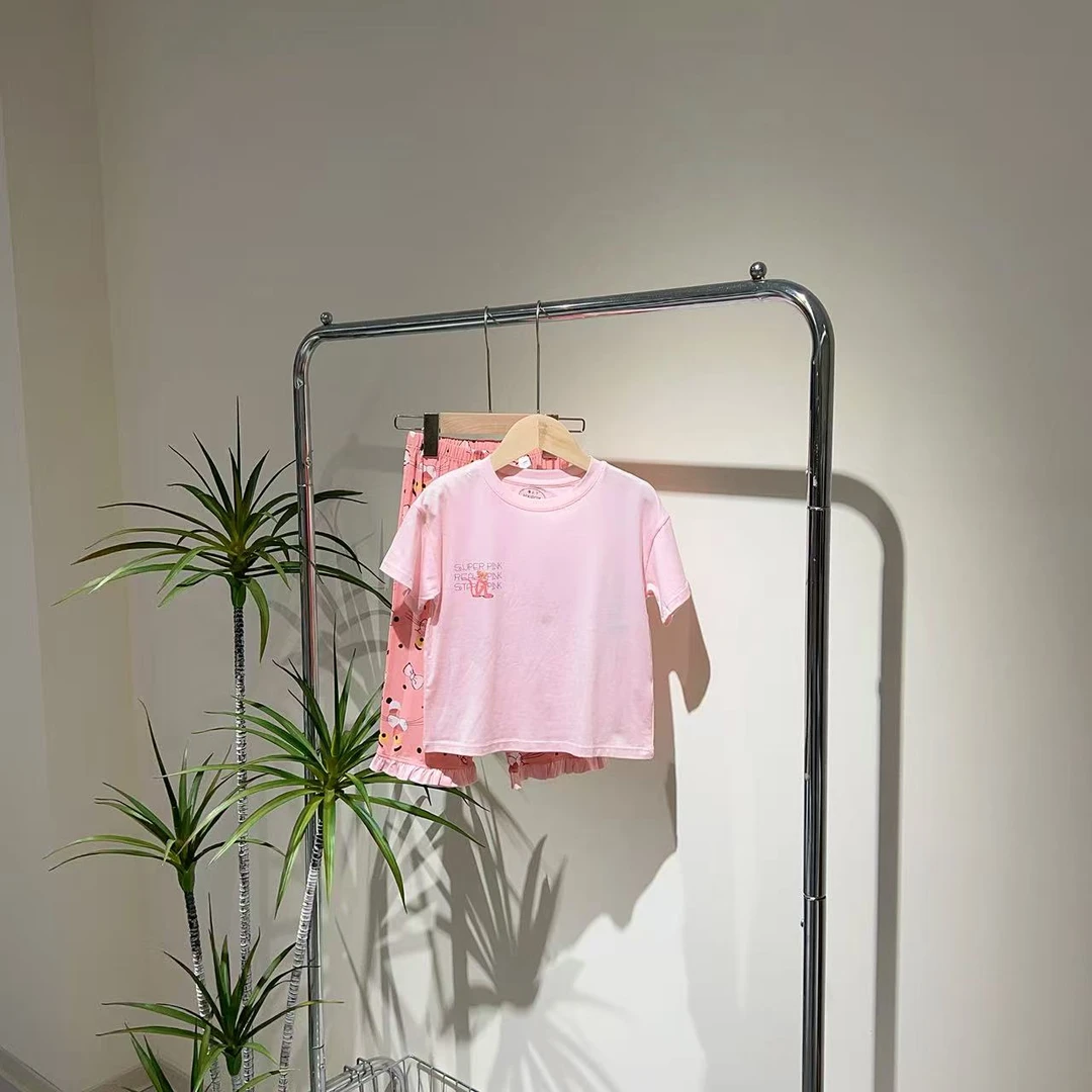 2170丫粉色粉红豹家居服