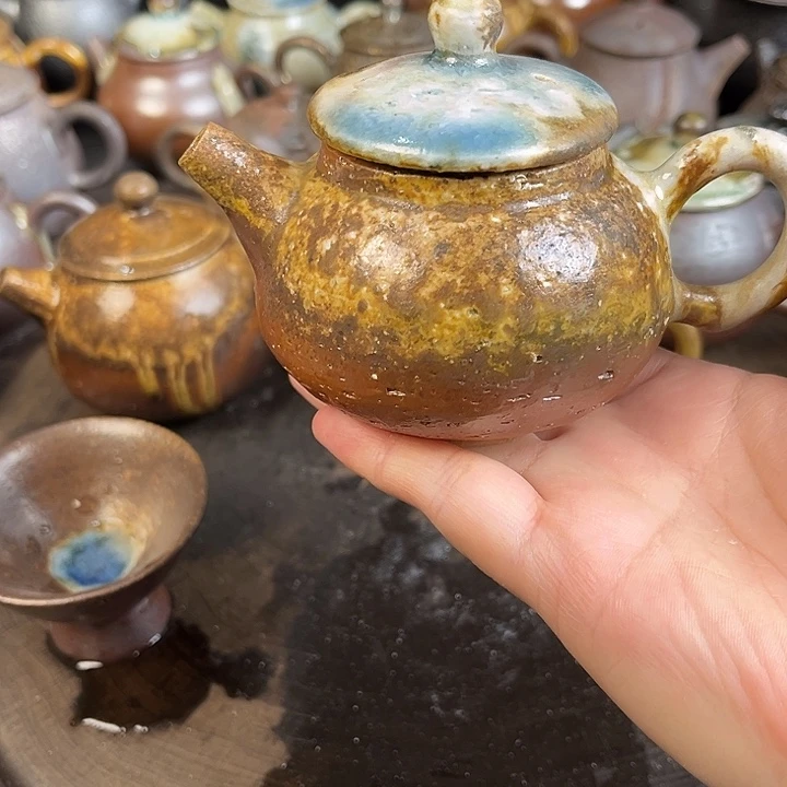 柴烧柴烧茶器柴烧