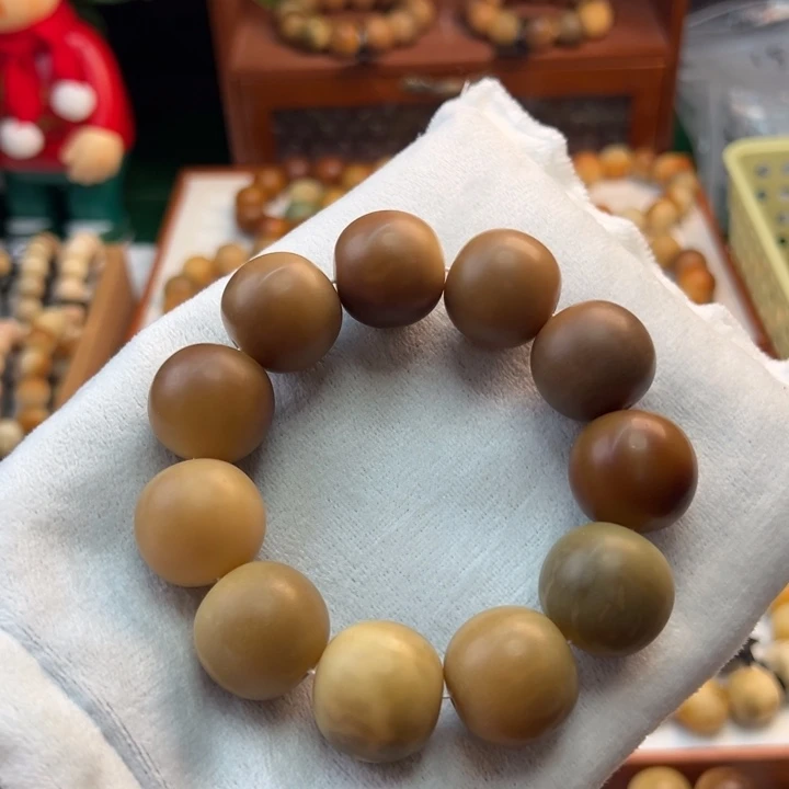 菩提根/象牙果手串卡23苹果干磨微瑕