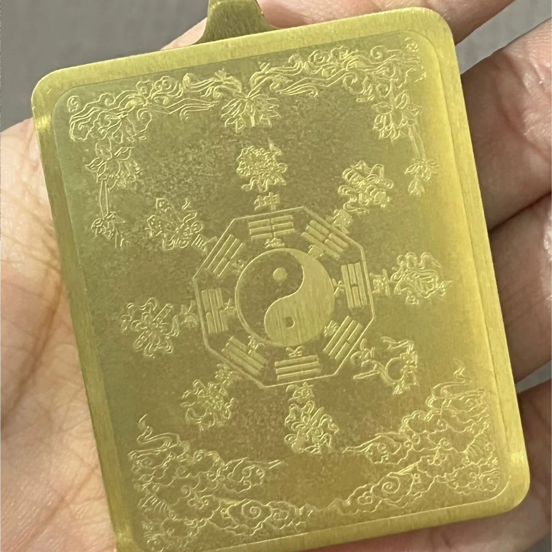 合金皮质吊坠 【卓美】九紫旺才吊坠/个FL-3026