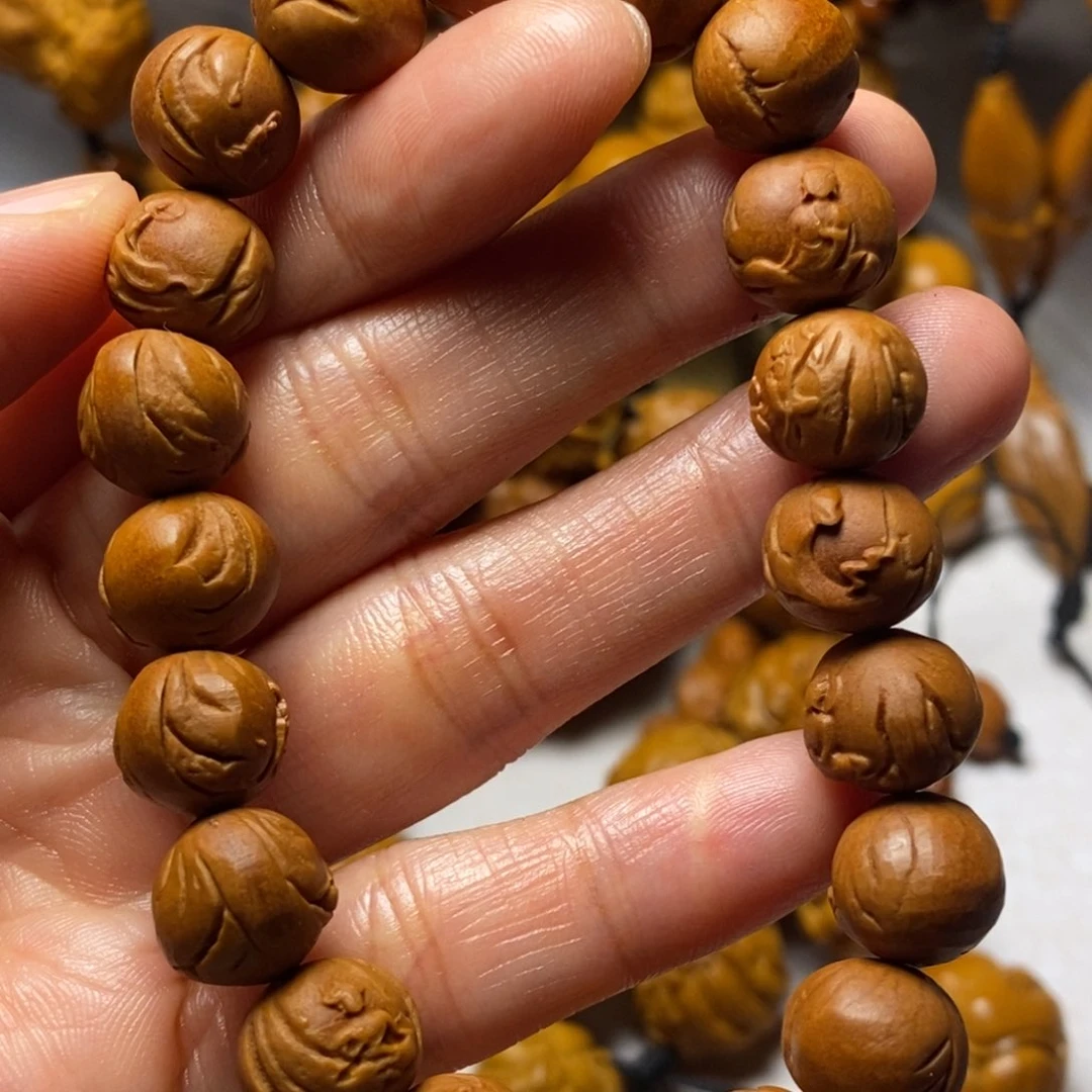橄榄核手串/手链桃核无相佛1.2