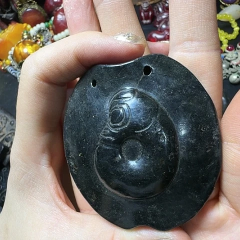 紫金钵盂菩提吊坠