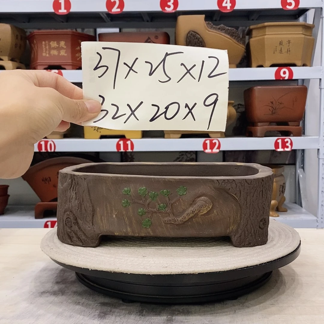 紫砂花盆紫砂花盆