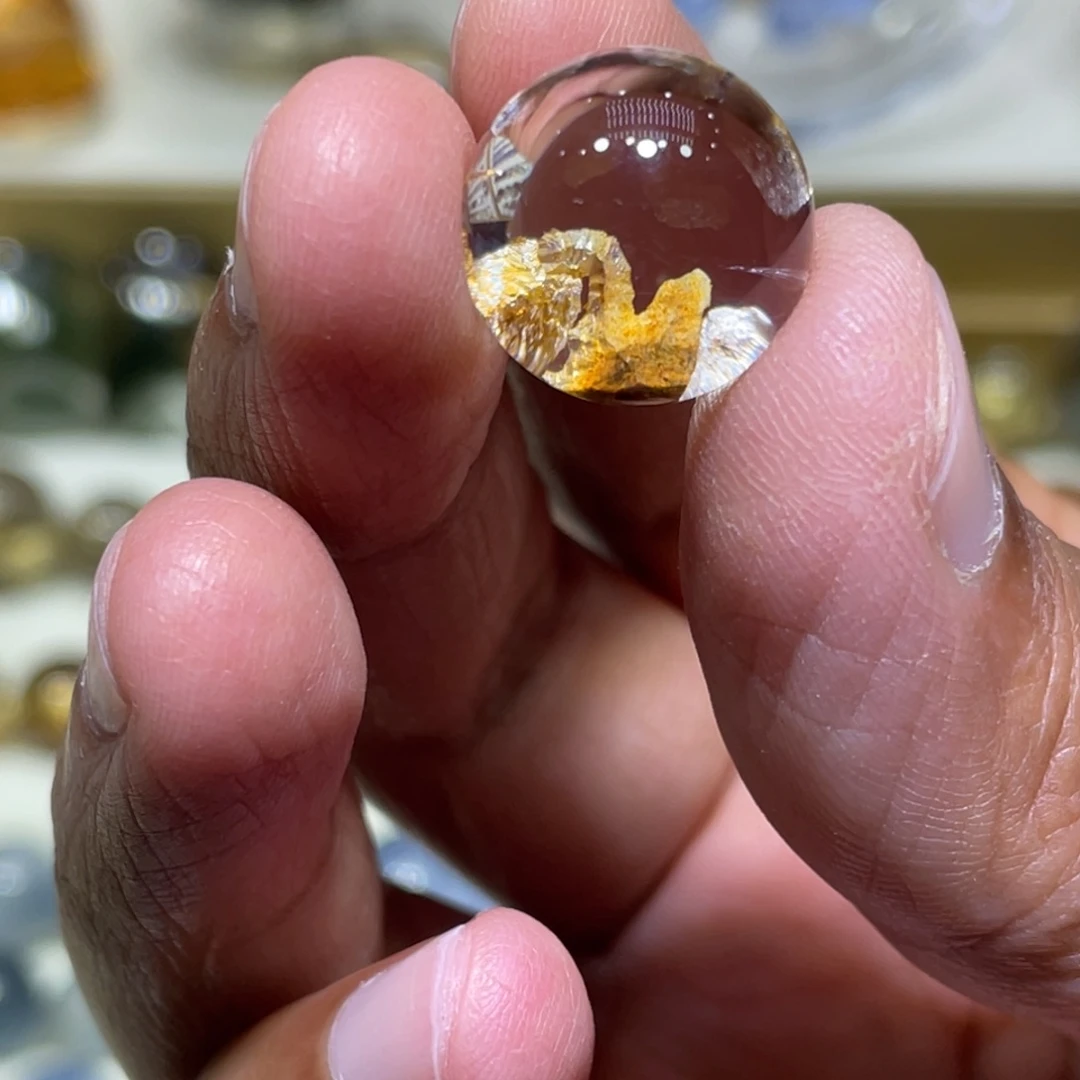 水晶未镶嵌珠宝半成品