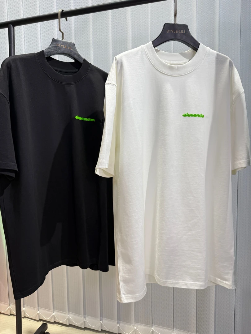 【SL高定】大王荧光字母简约时尚T