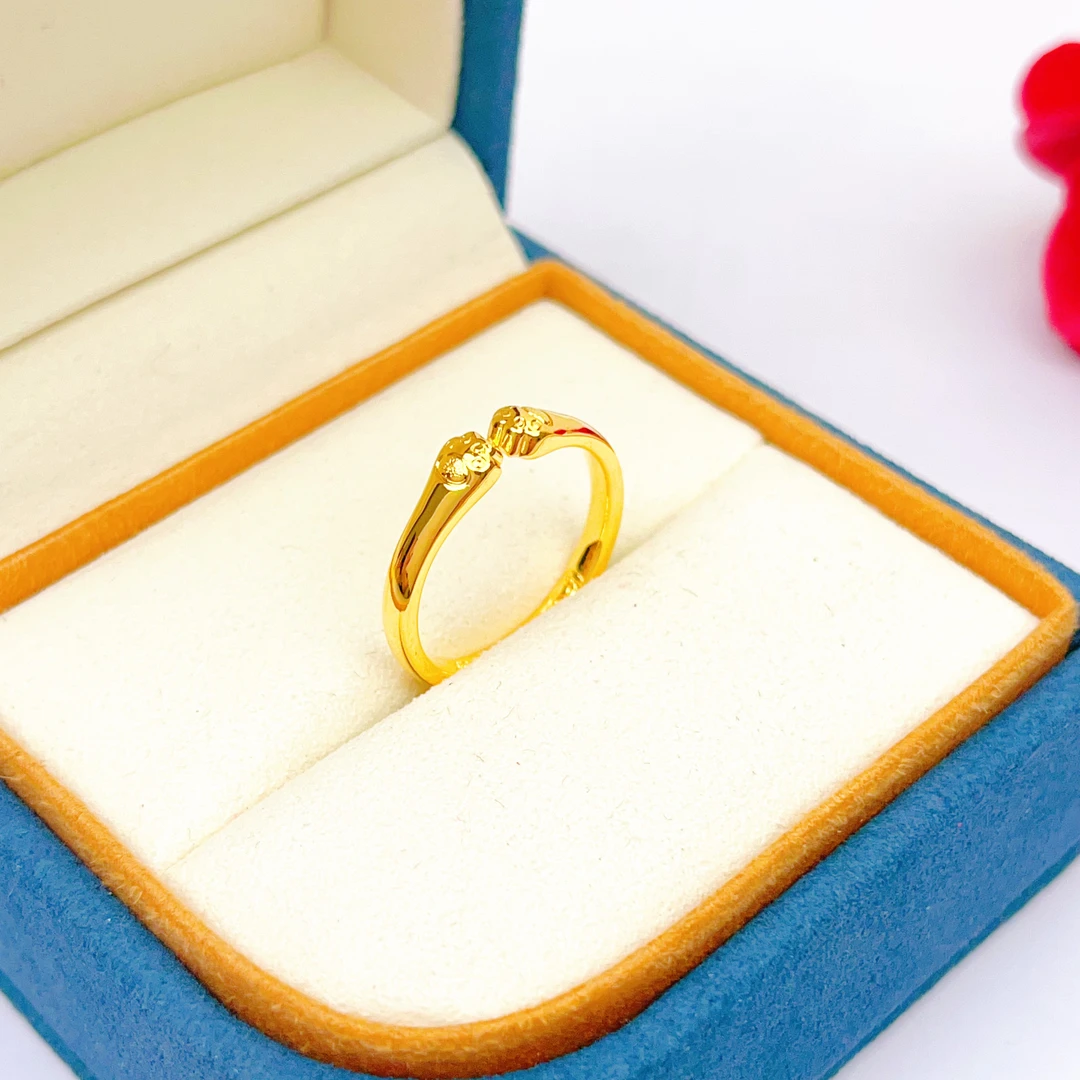 足银戒指 足银猫爪戒指气质轻奢时尚百搭女士简约素款精致指环