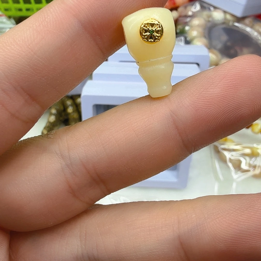 驼骨其他74驼骨镶嵌三通一个