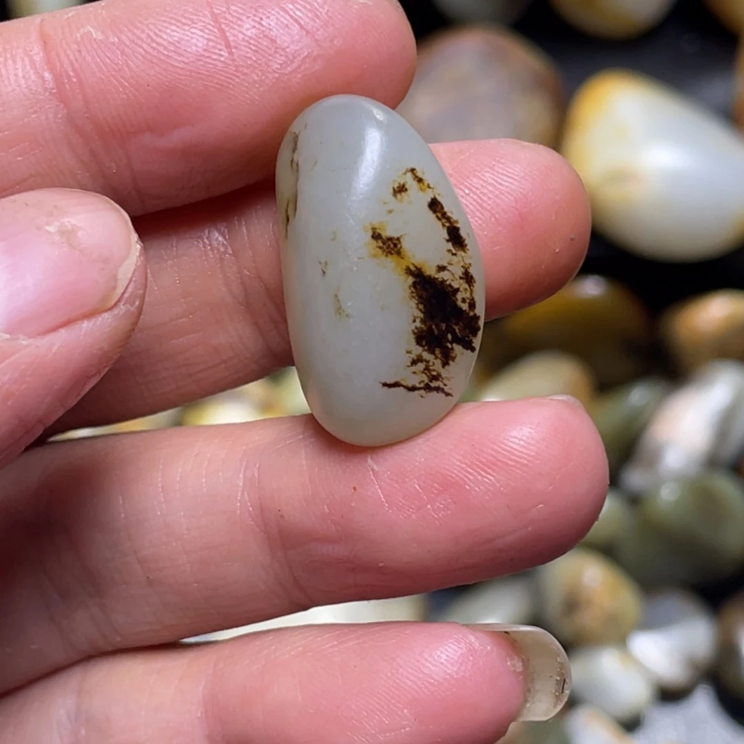 西***米和田玉（子料）未镶嵌挂件