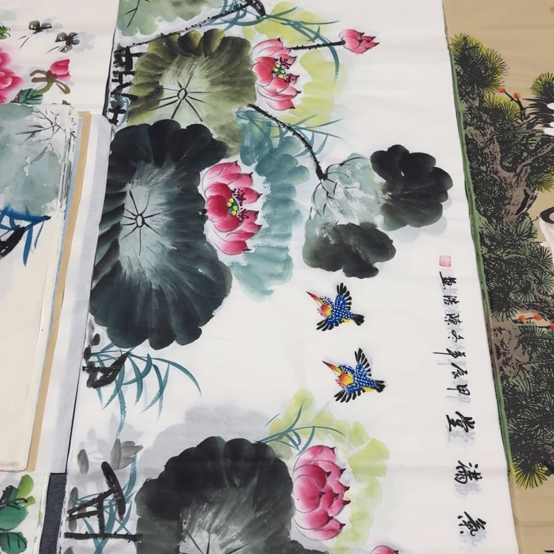 国画晓彤美术馆直播间