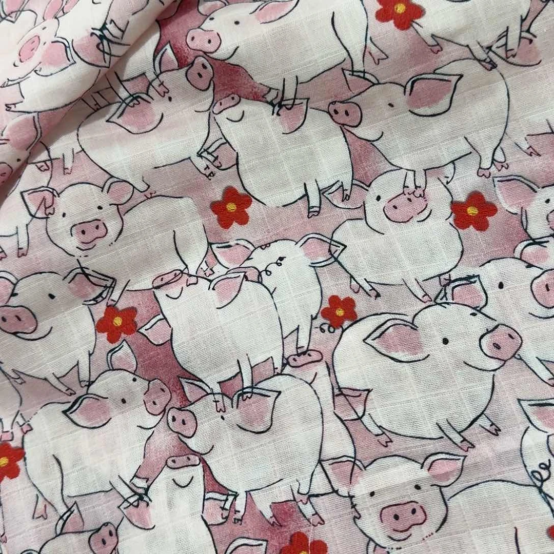 纯棉格子双层纱1米价X1.5米宽E