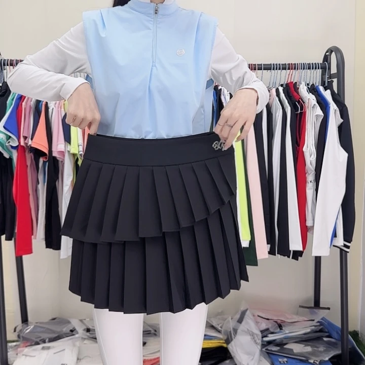 橙***光高尔夫裙子，23035黑色L