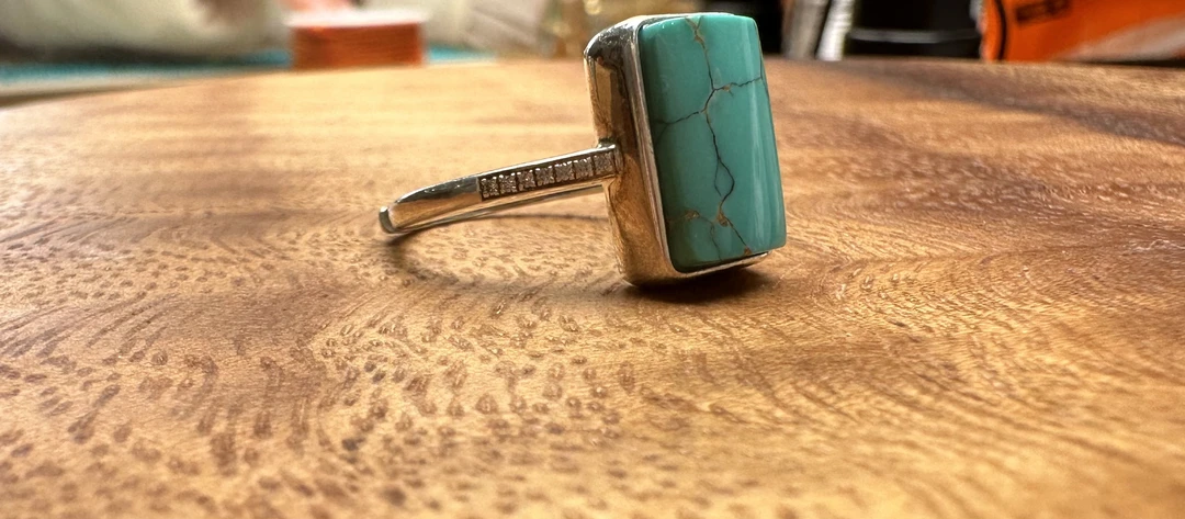 绿松石精品时尚女戒