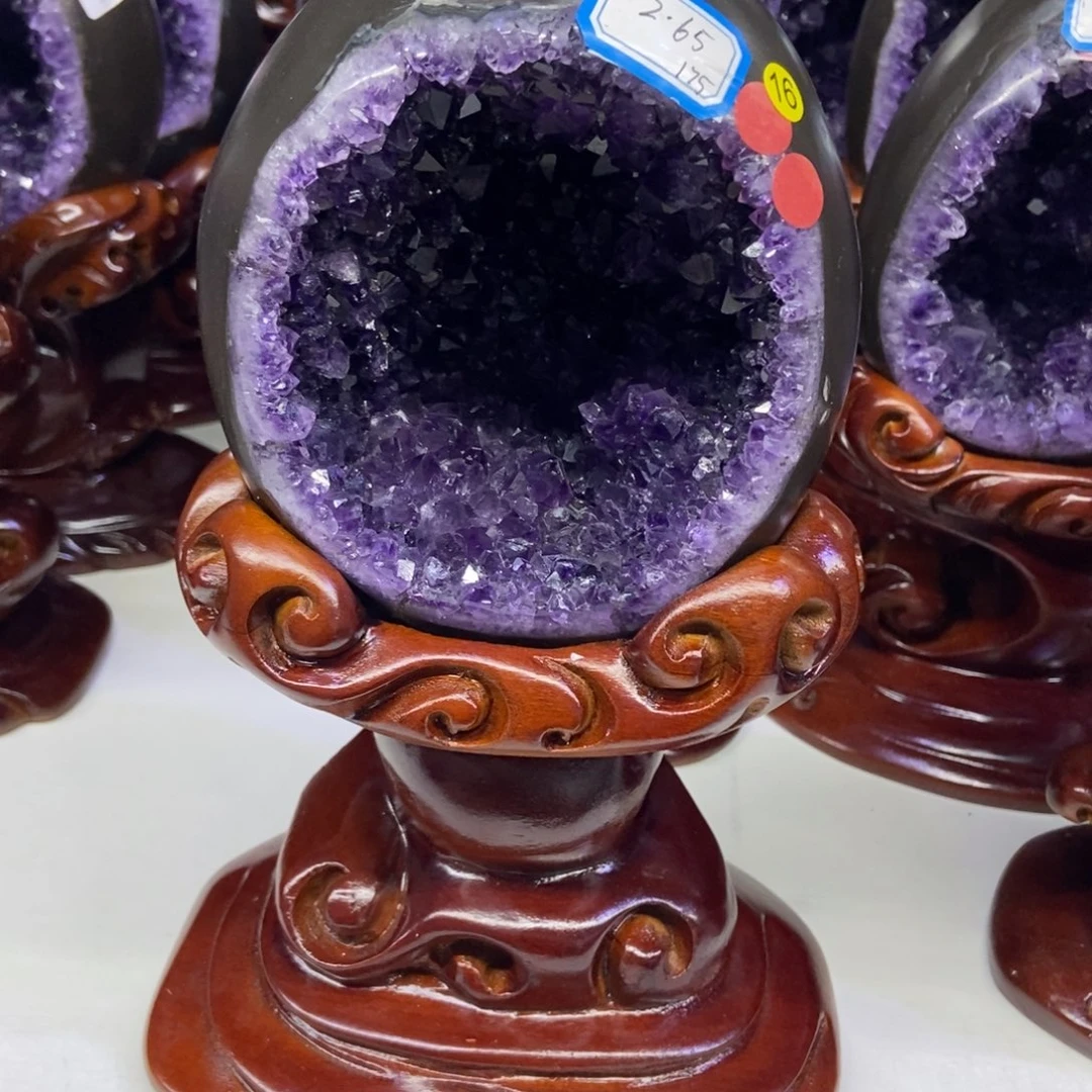 紫晶未镶嵌大型摆件（非配饰）琪