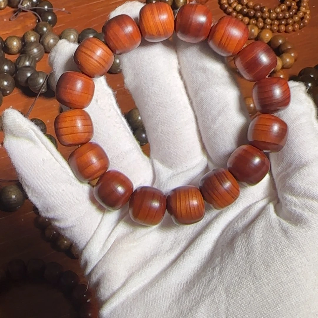 崖柏陈化料老型珠