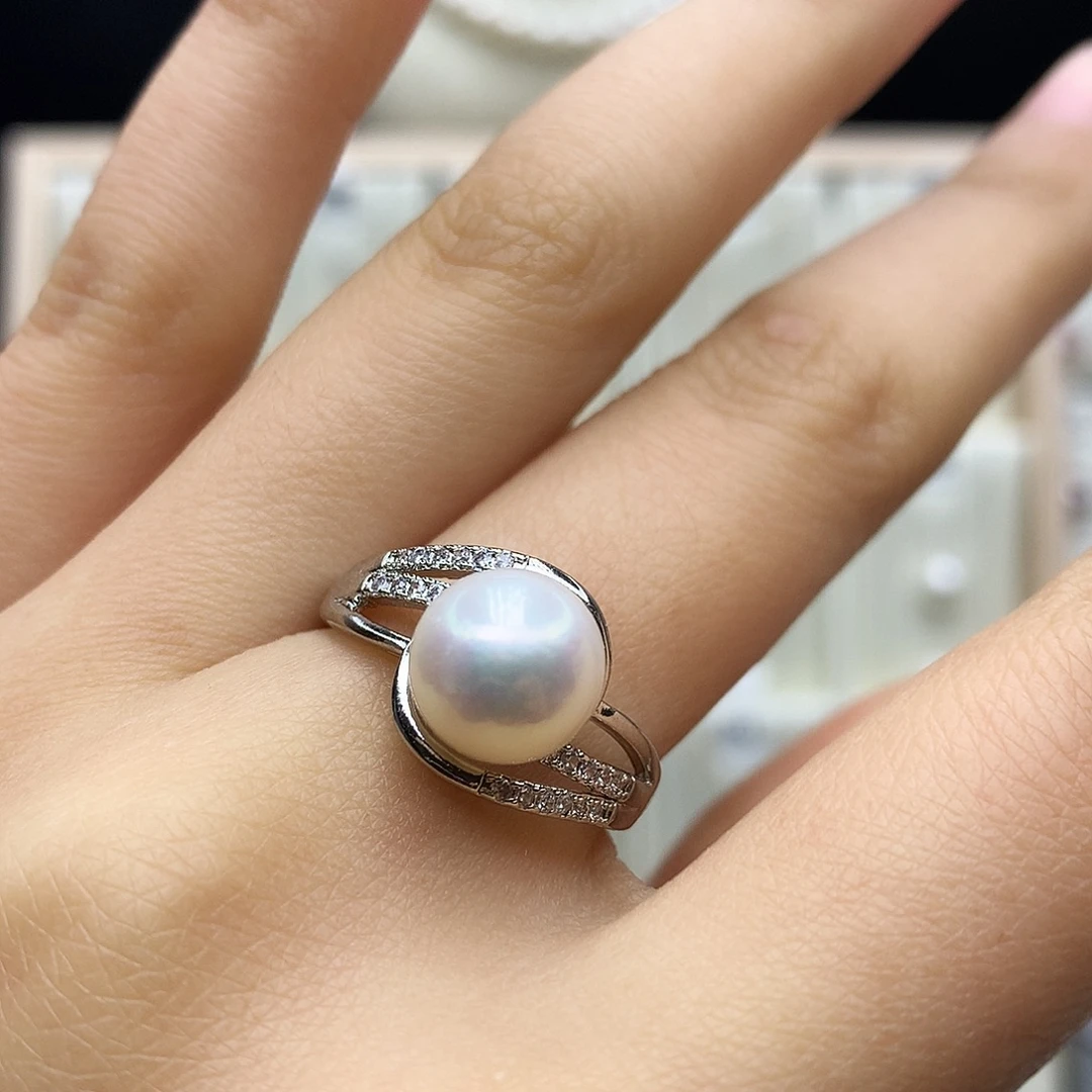 合金淡水珍珠颈饰