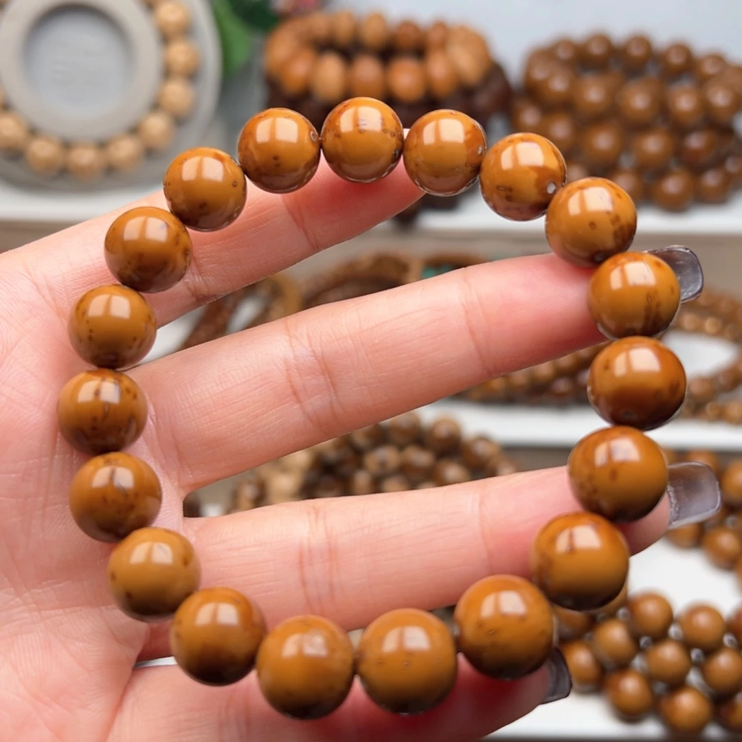 紫金鼠手串S*11.3光珠手串