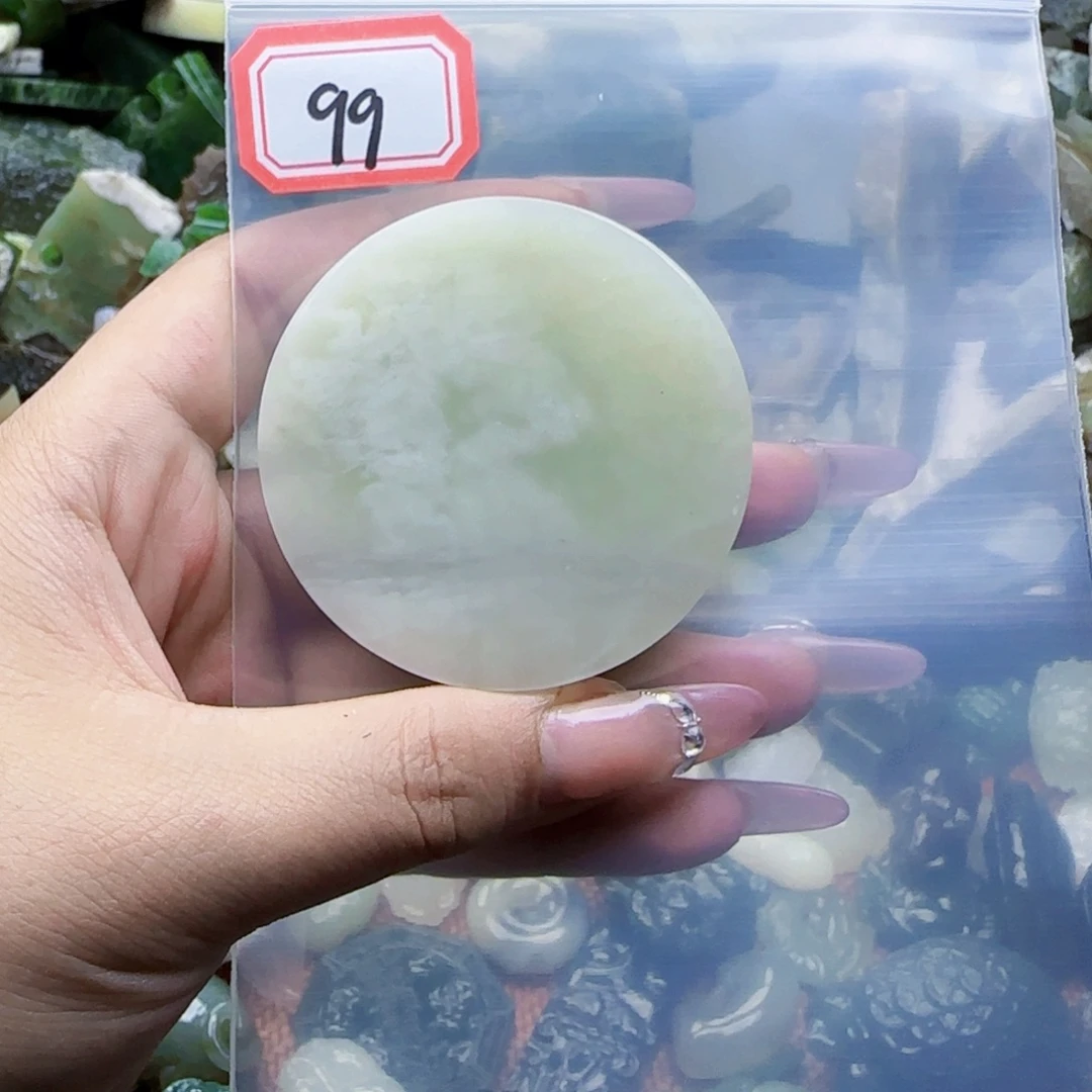 未镶嵌和田玉珠宝半成品