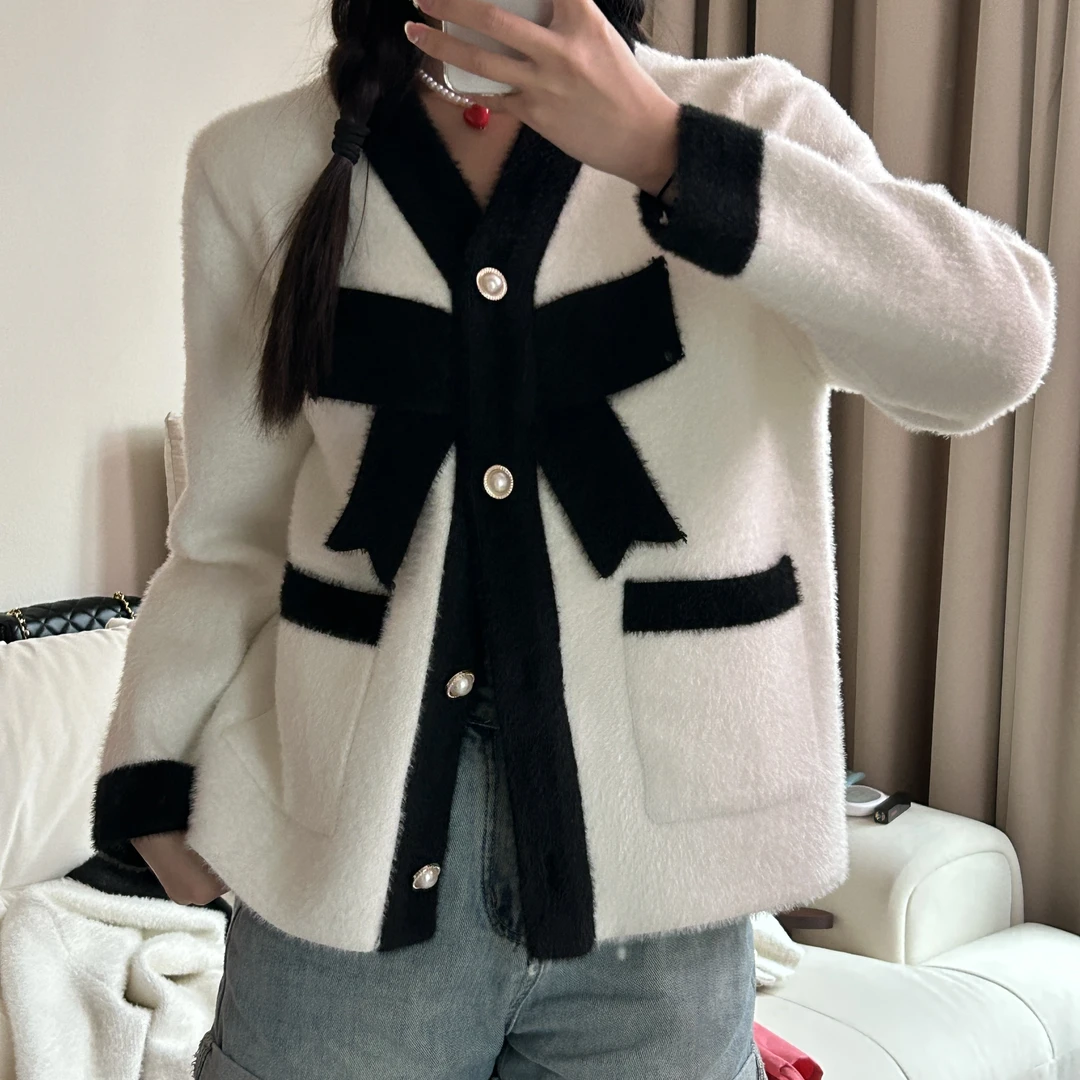 【714】秋冬时尚气质小香风女外套