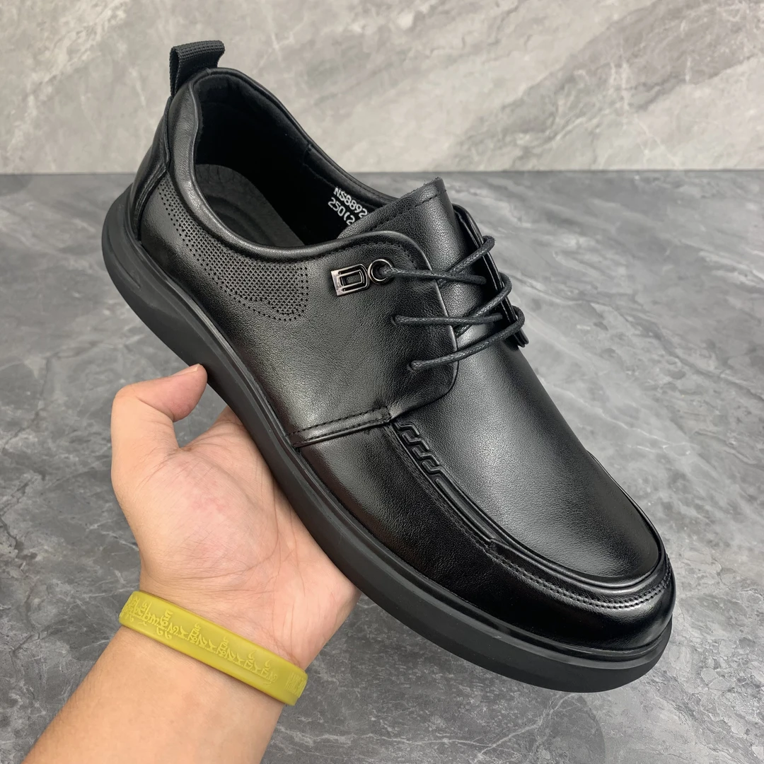 8892清仓男款真皮潮流休闲皮鞋男士舒适时尚百搭夏季软底商务