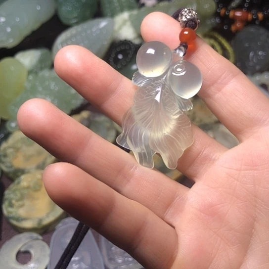 岫玉未镶嵌岫玉挂件