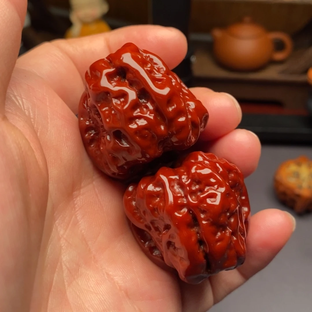 文玩核桃吊坠35蛤蟆头