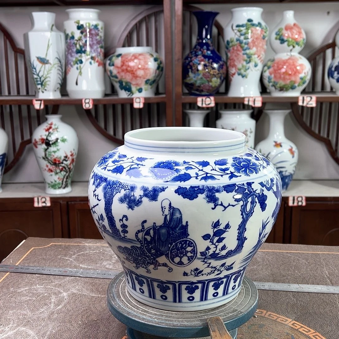 摆件景德镇陶瓷鬼谷