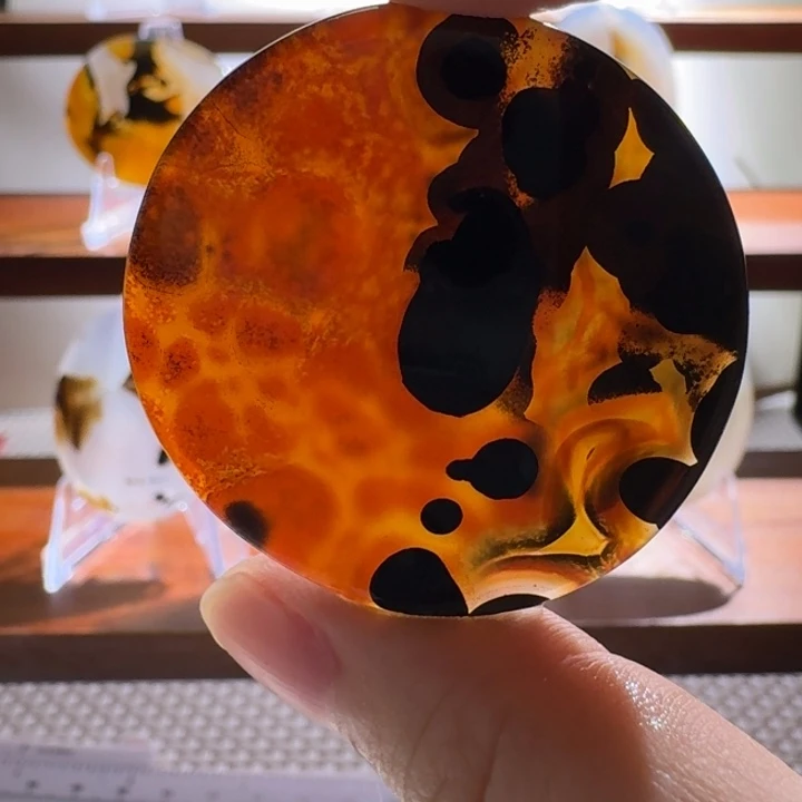 玛瑙/玉髓合金颈饰