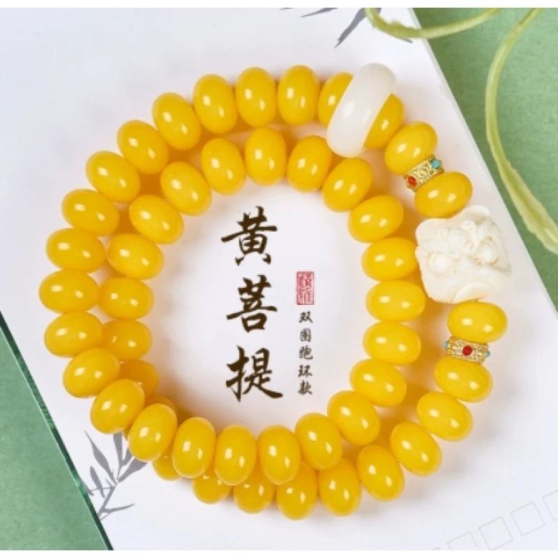 261 精品手串 11mm 白玉菩提手串 /无盒子