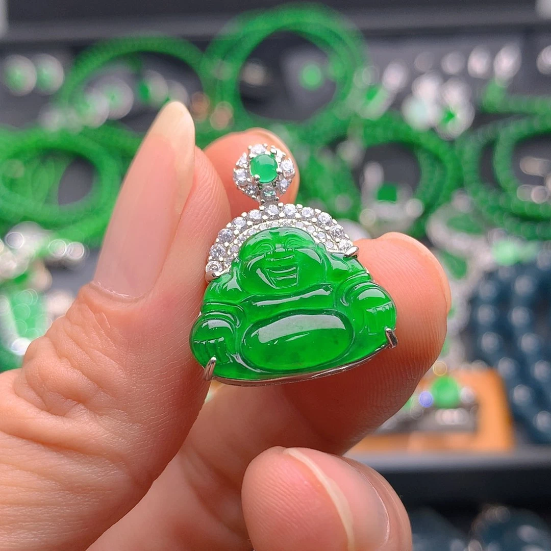 未镶嵌手链翡翠翡翠