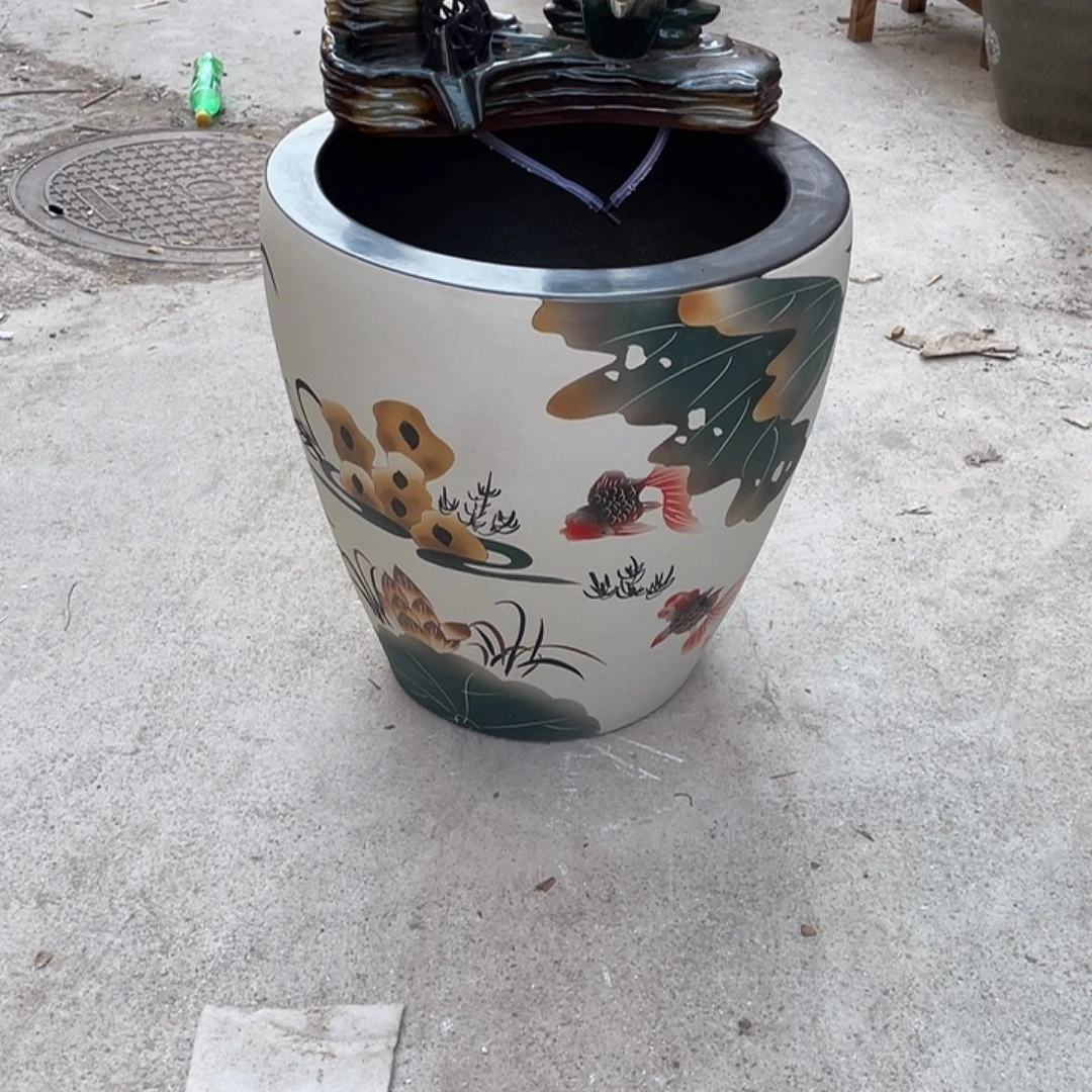 景德镇陶瓷鱼缸景德镇陶瓷鱼缸