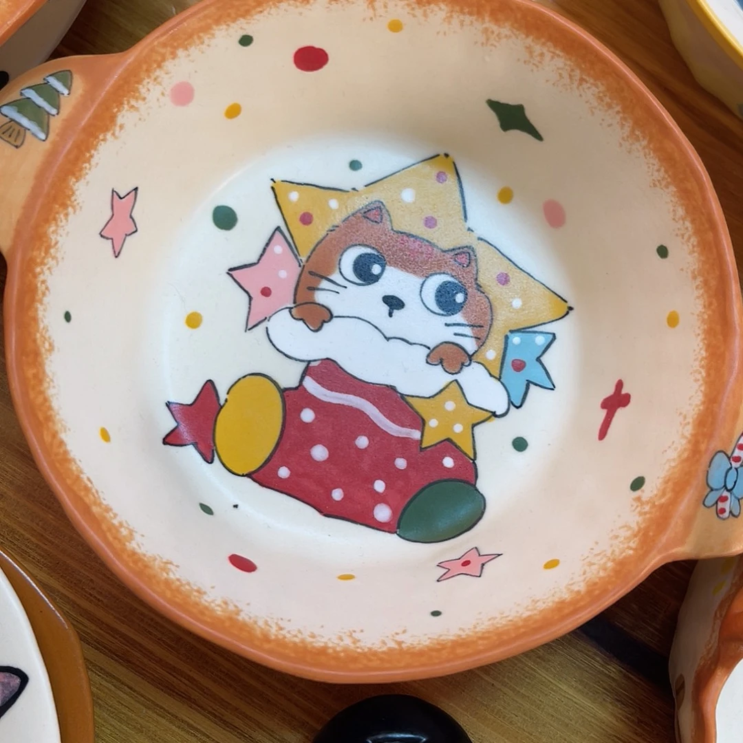 景德镇陶瓷可爱手绘杯