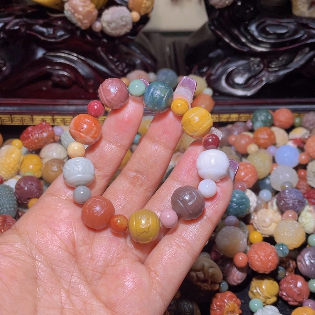 石英质玉手链未镶嵌