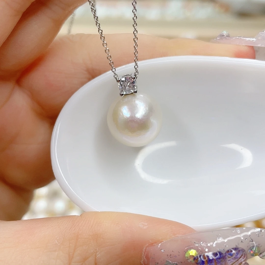 淡水珍珠合金吊坠(赠链)