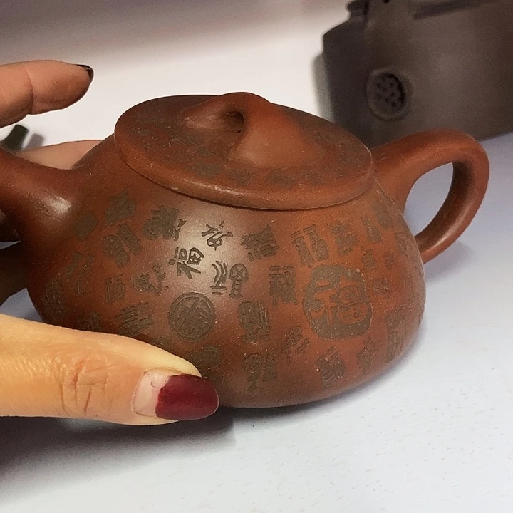 全手工制作宜兴紫砂茶壶