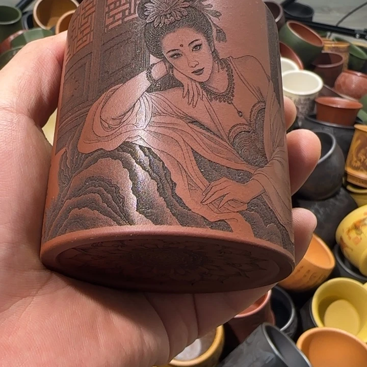 茶杯紫砂全手工制作工艺