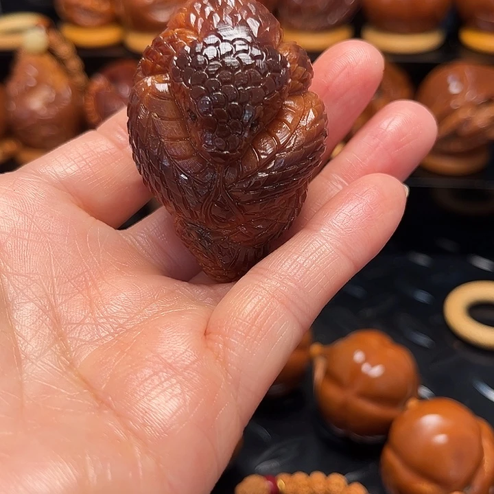 橄榄核手串/手链蛇一对