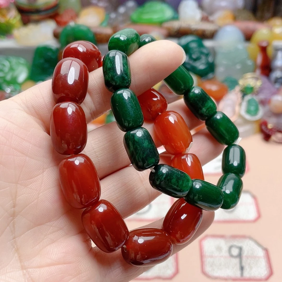 玛瑙/玉髓合金颈饰维*安