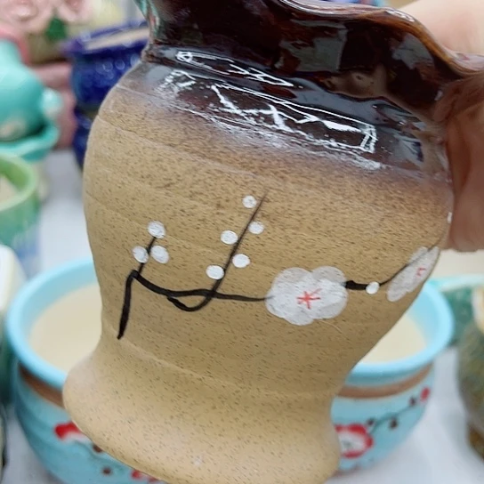 多肉绿植陶瓷花盆9.9包邮，有空