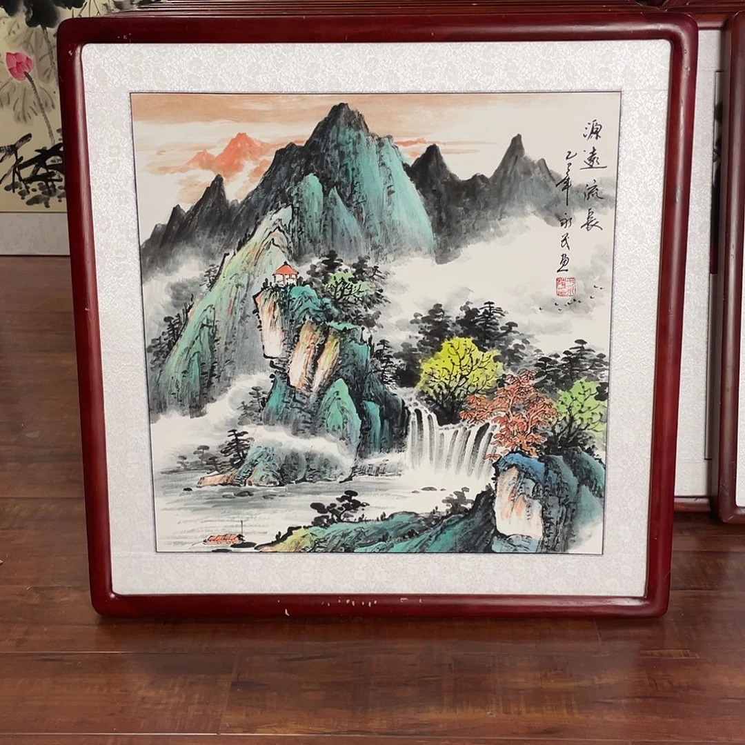 国画带框尺寸63*63厘米