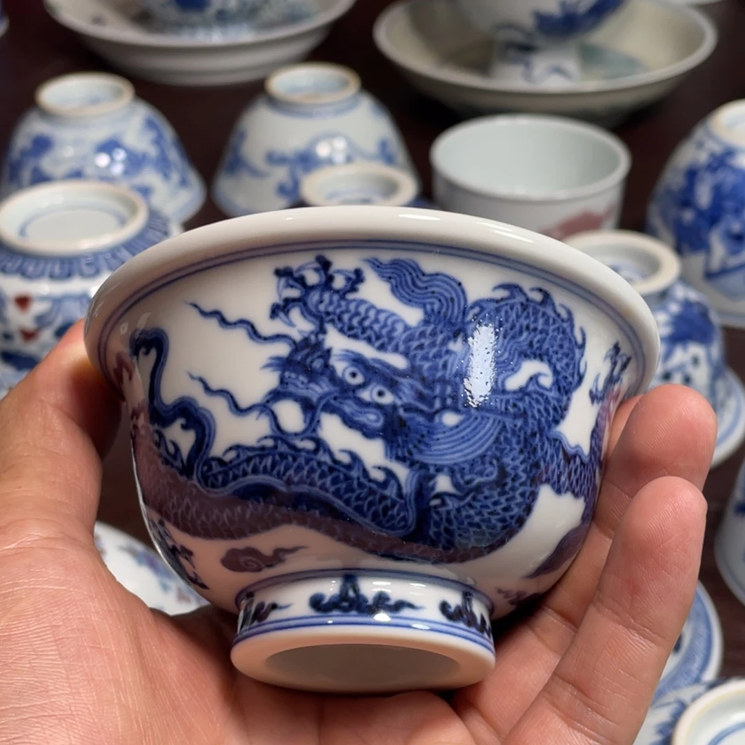 杯景德镇陶瓷现代手工陶瓷茶具