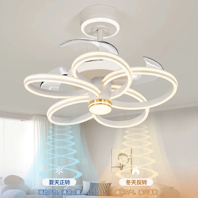 五角花瓣洋气可以吹风的灯具