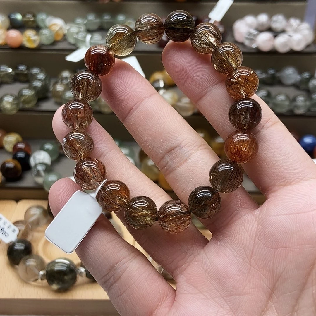 未镶嵌手链水晶招**耶手串