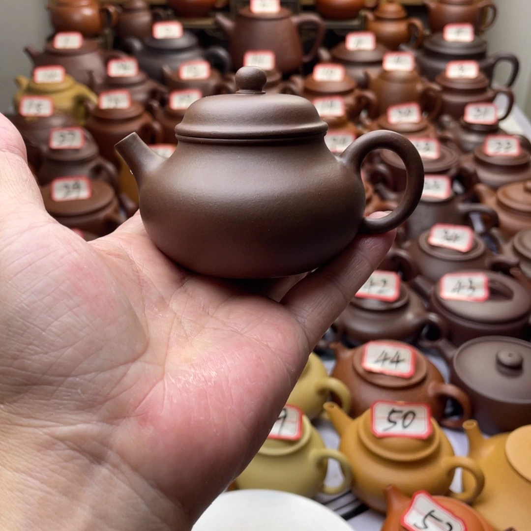茶壶紫砂宜兴紫砂半手工