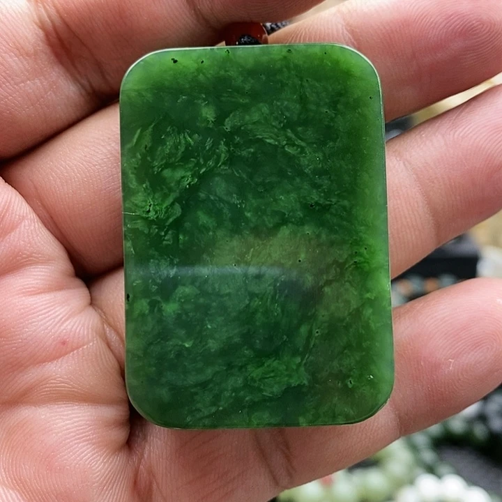 【闪购商品】未镶嵌手链和田玉碧玉