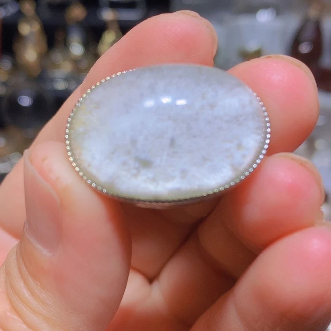 银S925镶嵌珠宝半成品水晶定制款
