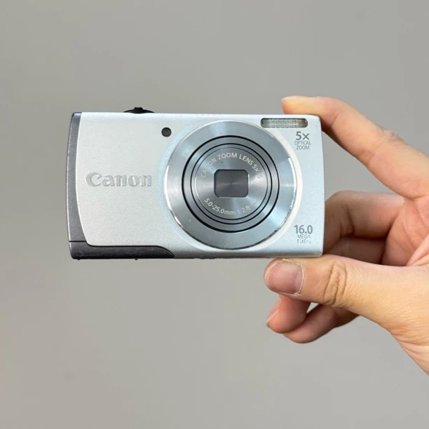 9新 Canon/佳能 A3500IS 1600万像素 5倍变焦 Wi-Fi传输冷白皮